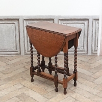 1920�N���@�I�[�N�ށ@�C�M���X�@�A���e�B�[�N�E�T�C�h�e�[�u���@antique81347