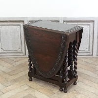 1920�N���@�I�[�N�ށ@�C�M���X�@�A���e�B�[�N�E�T�C�h�e�[�u���@antique81341