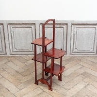 1920�N���@�I�[�N�ށ@�C�M���X�@�A���e�B�[�N�E�P�[�L�X�^���h�@antique81176