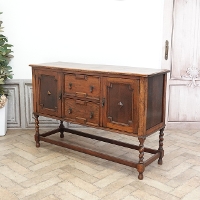 イギリス アンティーク家具 サイドボード キャビネット 1950年頃 043B 1920年頃 オーク材 イギリス アンティーク・サイドボード antique81282