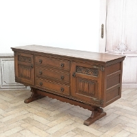 1950�N���@�I�[�N�ށ@�C�M���X�@�A���e�B�[�N�E�T�C�h�{�[�h�@antique81250