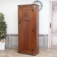 1930年頃 オーク材 イギリス アンティーク・ワードローブ antique81213