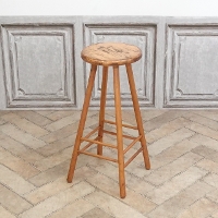 1950s フランス SINGER チェア ヴィンテージ アンティーク スツール 1950年頃 ビーチ材 イギリス アンティーク・スツール antique81284b