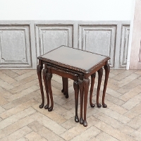 1940�N���@�r�[�`�ށ@�C�M���X�@�A���e�B�[�N�E�l�X�g�e�[�u���@antique81290