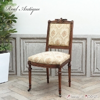 1920年頃　ウォールナット材　フランス　アンティーク・チェア　antique63680