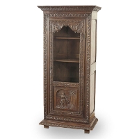 1880年頃　チェスナット材　フランス　アンティーク・キャビネット　antique61314